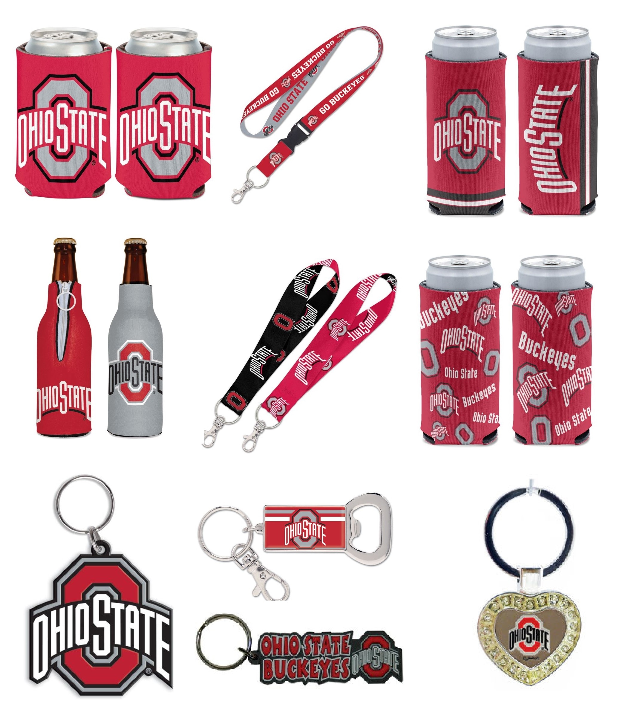Ohio State Coozeis, Lanyards & Key Chains